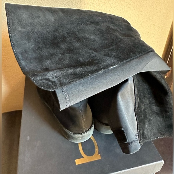 bebe taara mixed black riding boot size 7 - Picture 6 of 11